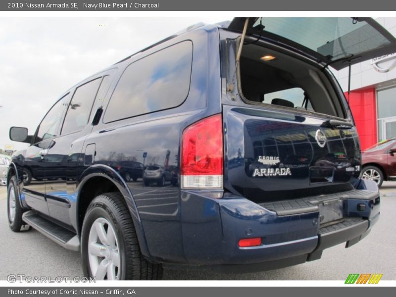 Navy Blue Pearl / Charcoal 2010 Nissan Armada SE