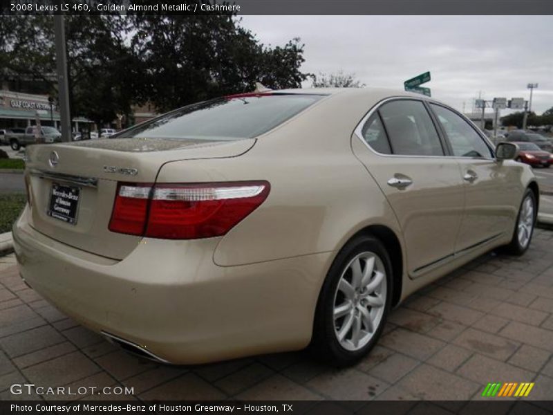 Golden Almond Metallic / Cashmere 2008 Lexus LS 460