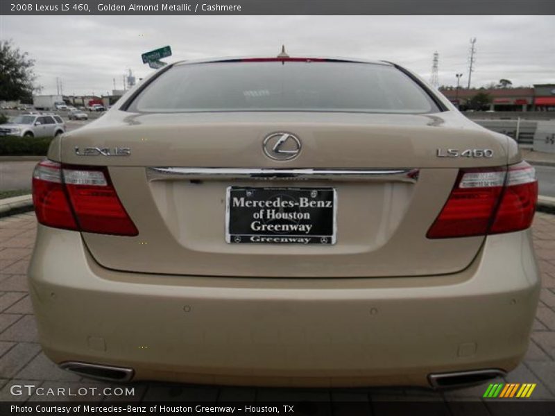 Golden Almond Metallic / Cashmere 2008 Lexus LS 460