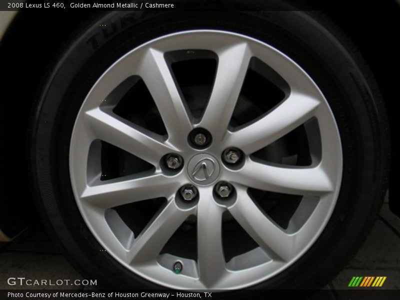 Golden Almond Metallic / Cashmere 2008 Lexus LS 460