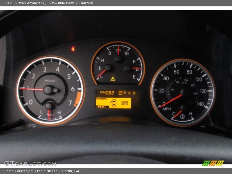 Navy Blue Pearl / Charcoal 2010 Nissan Armada SE