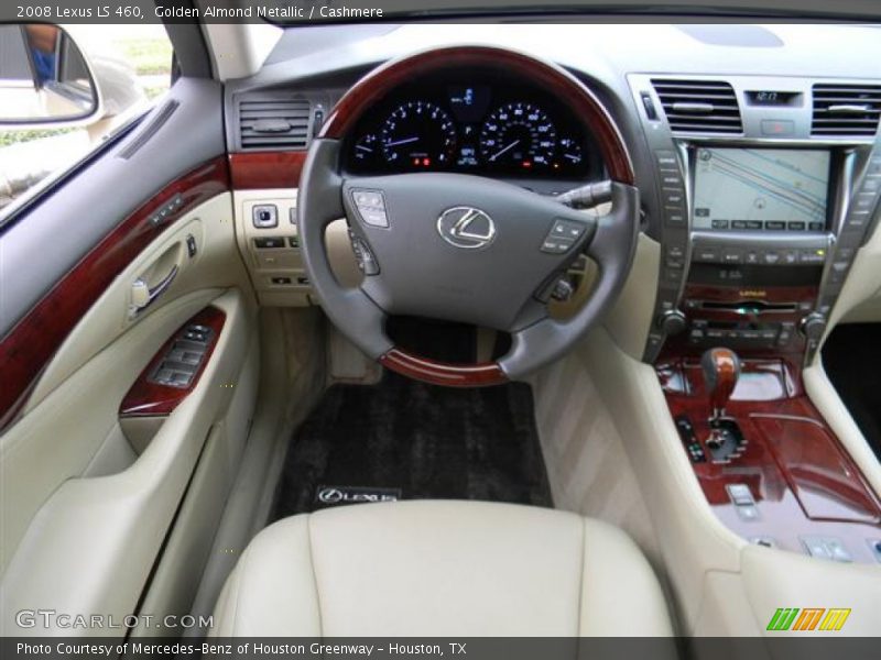 Golden Almond Metallic / Cashmere 2008 Lexus LS 460