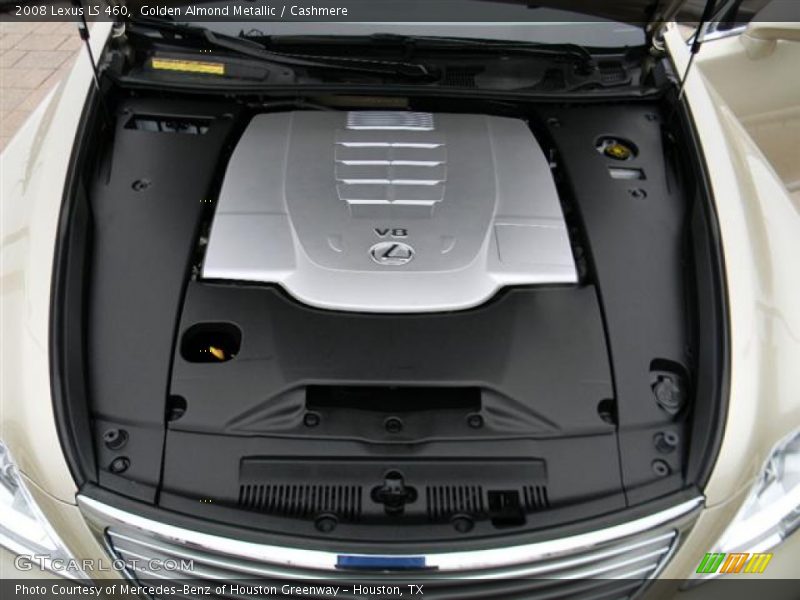 Golden Almond Metallic / Cashmere 2008 Lexus LS 460