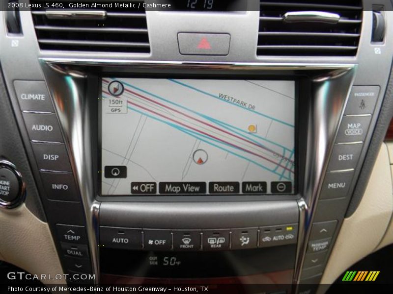 Golden Almond Metallic / Cashmere 2008 Lexus LS 460
