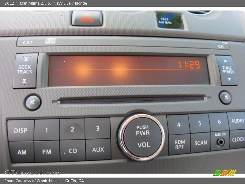 Navy Blue / Blonde 2012 Nissan Altima 2.5 S