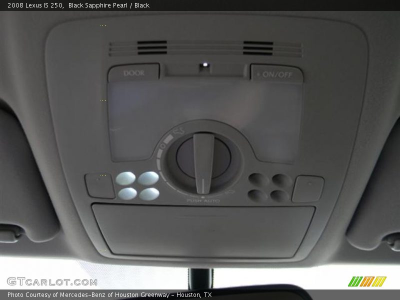 Black Sapphire Pearl / Black 2008 Lexus IS 250