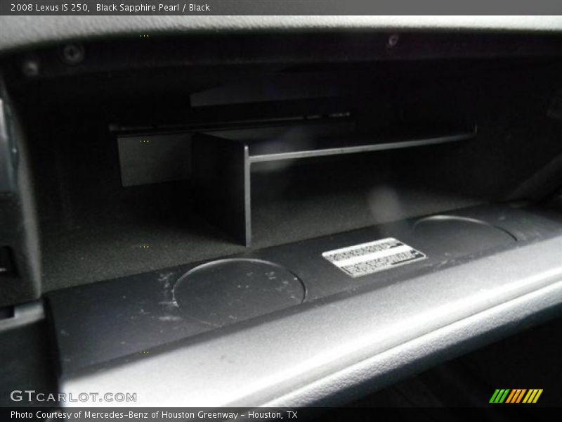 Black Sapphire Pearl / Black 2008 Lexus IS 250