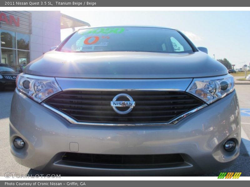 Titanium Beige / Beige 2011 Nissan Quest 3.5 SL