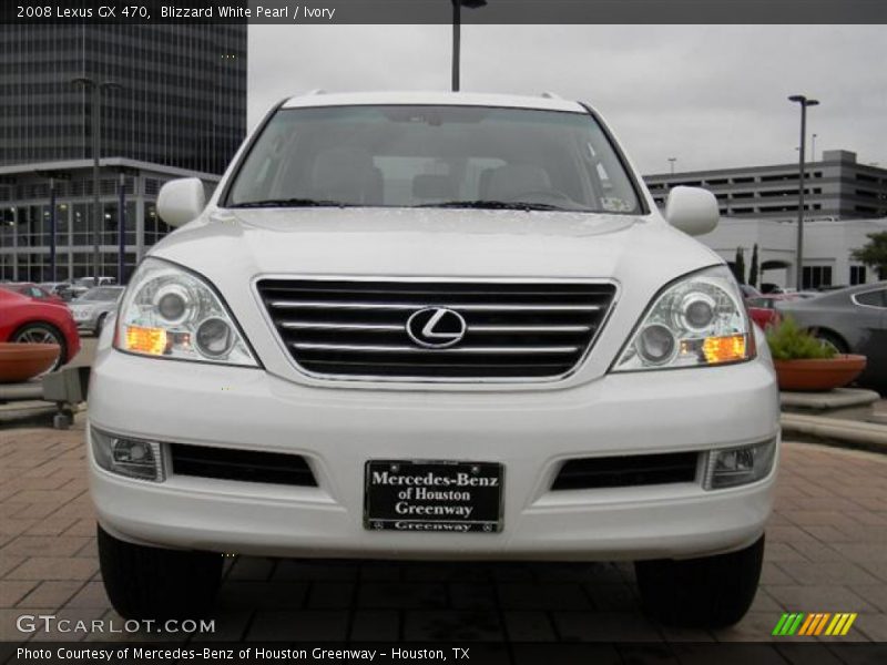 Blizzard White Pearl / Ivory 2008 Lexus GX 470