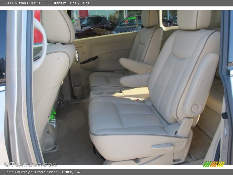 Titanium Beige / Beige 2011 Nissan Quest 3.5 SL