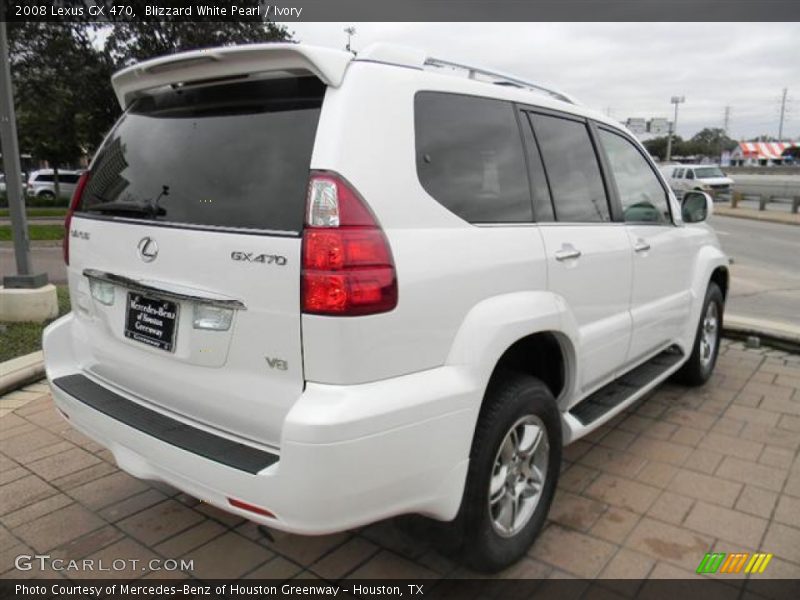 Blizzard White Pearl / Ivory 2008 Lexus GX 470