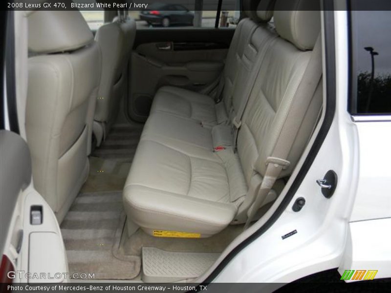 Blizzard White Pearl / Ivory 2008 Lexus GX 470