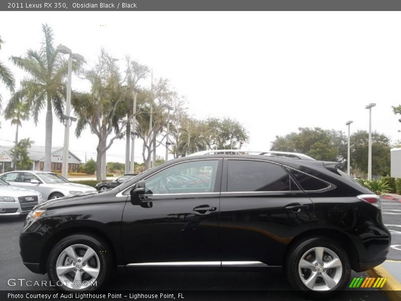  2011 RX 350 Obsidian Black