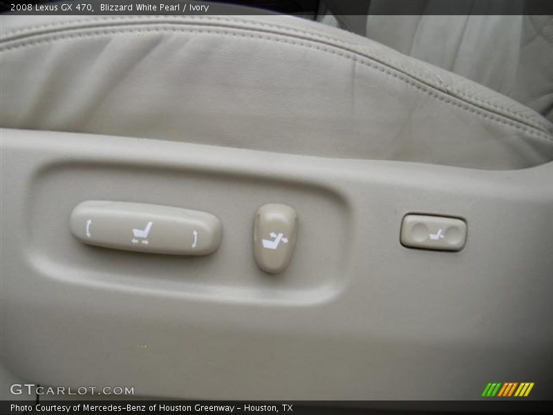 Blizzard White Pearl / Ivory 2008 Lexus GX 470