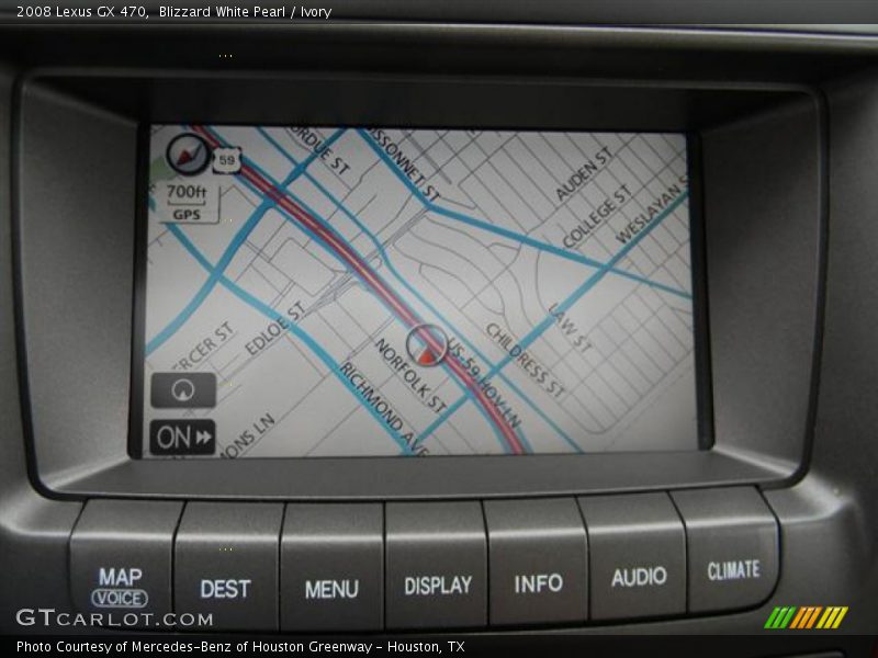 Blizzard White Pearl / Ivory 2008 Lexus GX 470