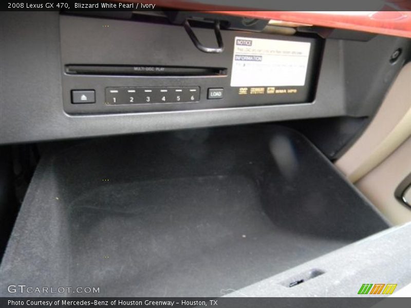Blizzard White Pearl / Ivory 2008 Lexus GX 470