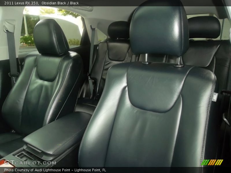 Obsidian Black / Black 2011 Lexus RX 350