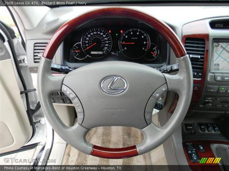 Blizzard White Pearl / Ivory 2008 Lexus GX 470