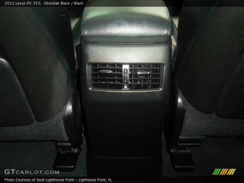 Obsidian Black / Black 2011 Lexus RX 350