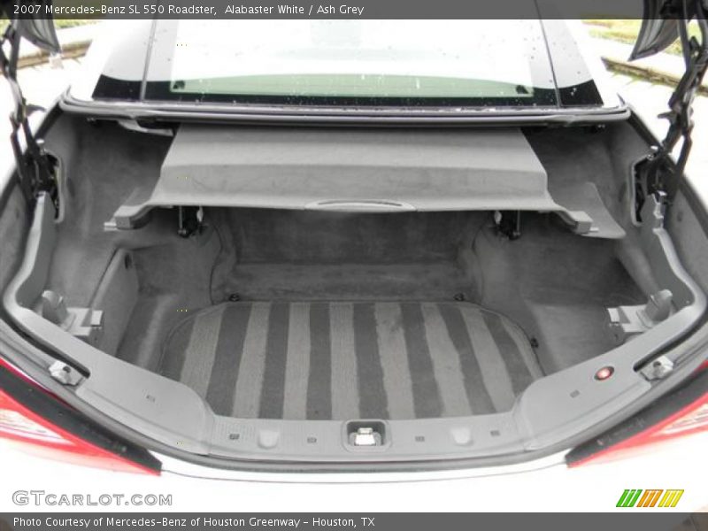 Alabaster White / Ash Grey 2007 Mercedes-Benz SL 550 Roadster