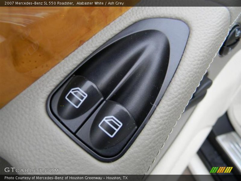 Alabaster White / Ash Grey 2007 Mercedes-Benz SL 550 Roadster