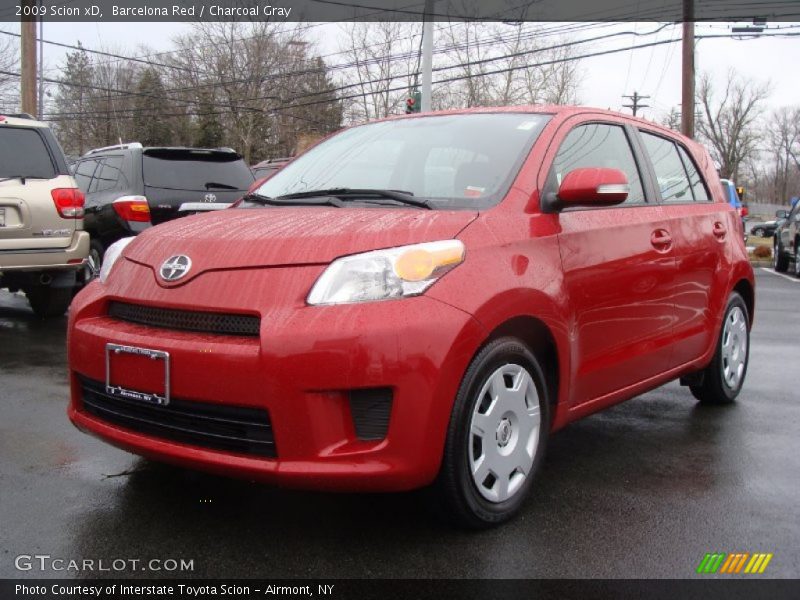Barcelona Red / Charcoal Gray 2009 Scion xD