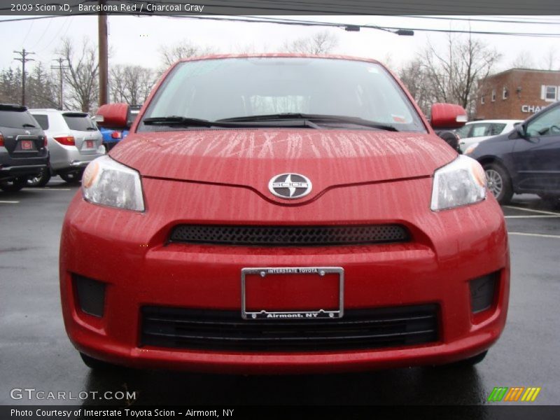 Barcelona Red / Charcoal Gray 2009 Scion xD