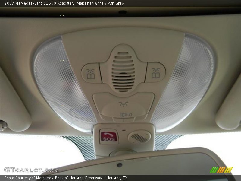 Alabaster White / Ash Grey 2007 Mercedes-Benz SL 550 Roadster