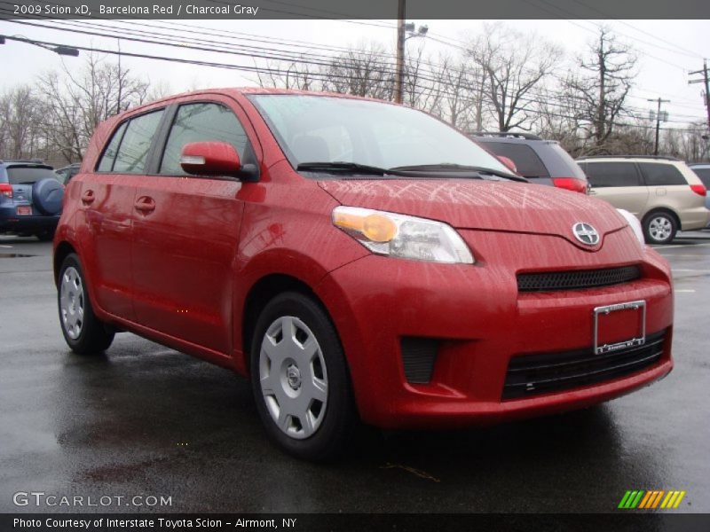 Barcelona Red / Charcoal Gray 2009 Scion xD