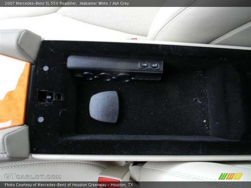 Alabaster White / Ash Grey 2007 Mercedes-Benz SL 550 Roadster