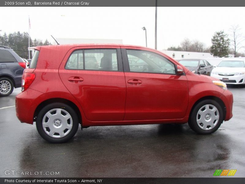 Barcelona Red / Charcoal Gray 2009 Scion xD