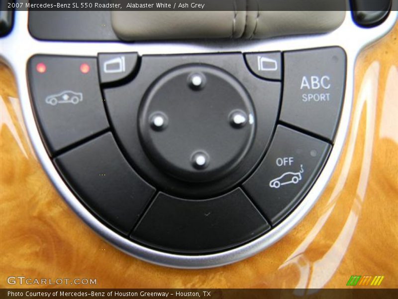 Alabaster White / Ash Grey 2007 Mercedes-Benz SL 550 Roadster