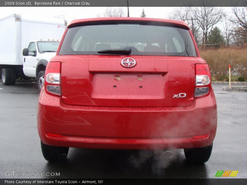 Barcelona Red / Charcoal Gray 2009 Scion xD
