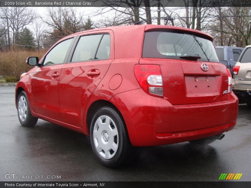 Barcelona Red / Charcoal Gray 2009 Scion xD