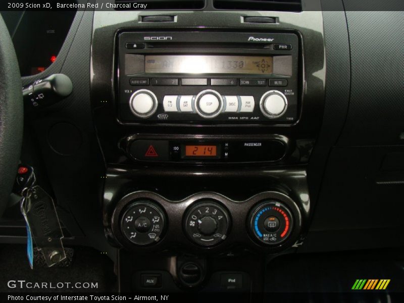 Barcelona Red / Charcoal Gray 2009 Scion xD