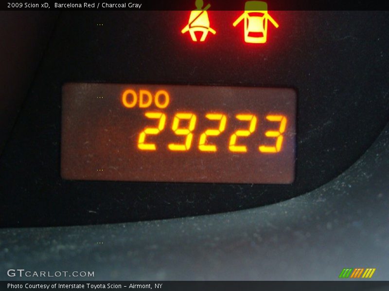 Barcelona Red / Charcoal Gray 2009 Scion xD
