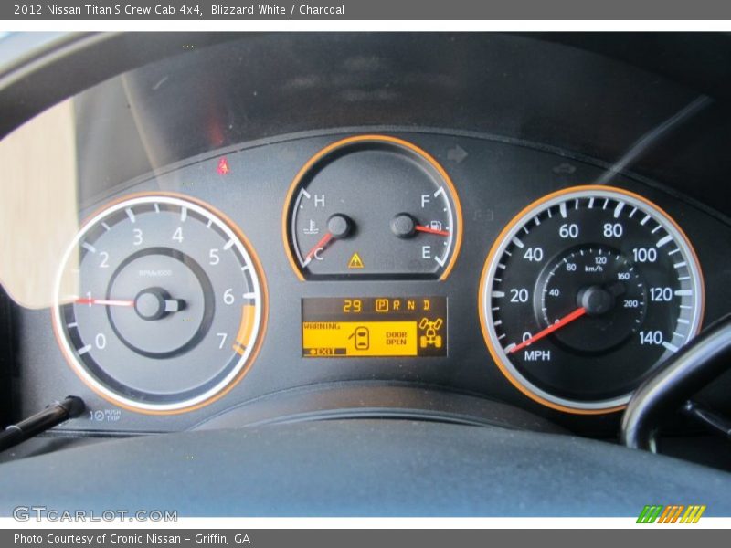 2012 Titan S Crew Cab 4x4 S Crew Cab 4x4 Gauges