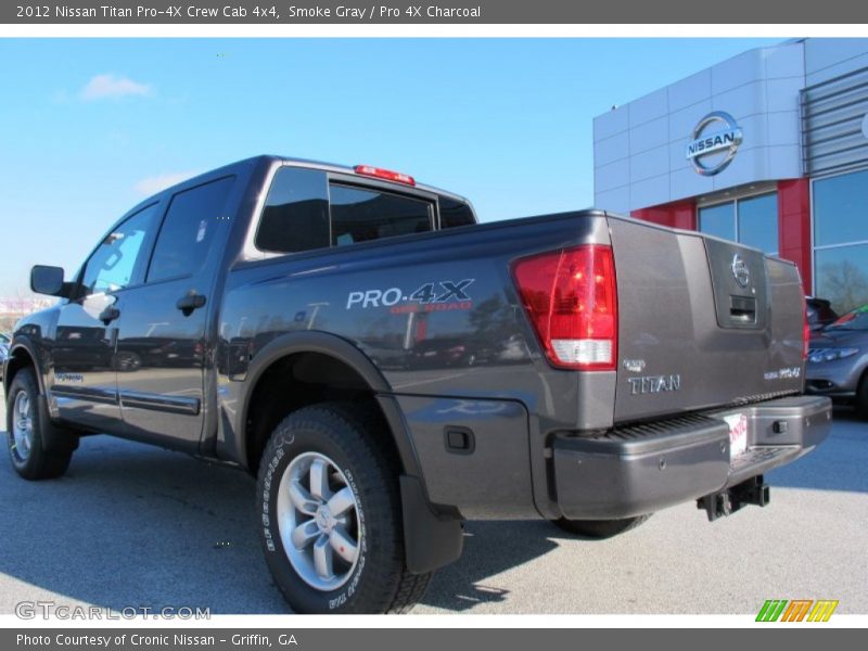  2012 Titan Pro-4X Crew Cab 4x4 Smoke Gray
