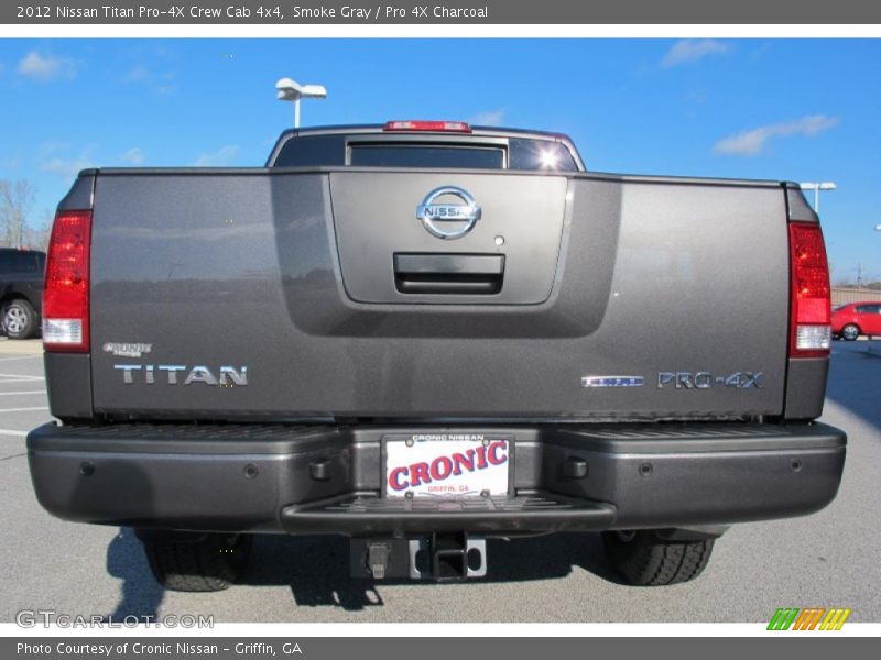Smoke Gray / Pro 4X Charcoal 2012 Nissan Titan Pro-4X Crew Cab 4x4