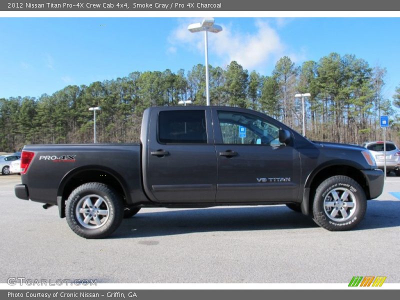  2012 Titan Pro-4X Crew Cab 4x4 Smoke Gray