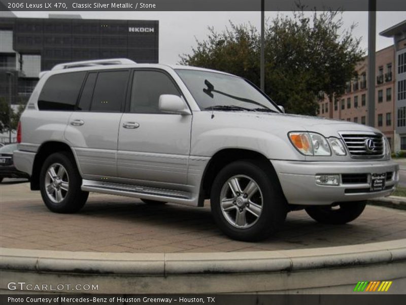 Classic Silver Metallic / Stone 2006 Lexus LX 470
