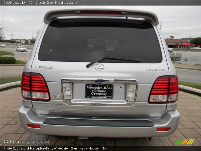 Classic Silver Metallic / Stone 2006 Lexus LX 470