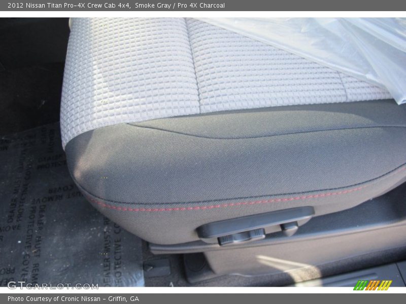 Smoke Gray / Pro 4X Charcoal 2012 Nissan Titan Pro-4X Crew Cab 4x4
