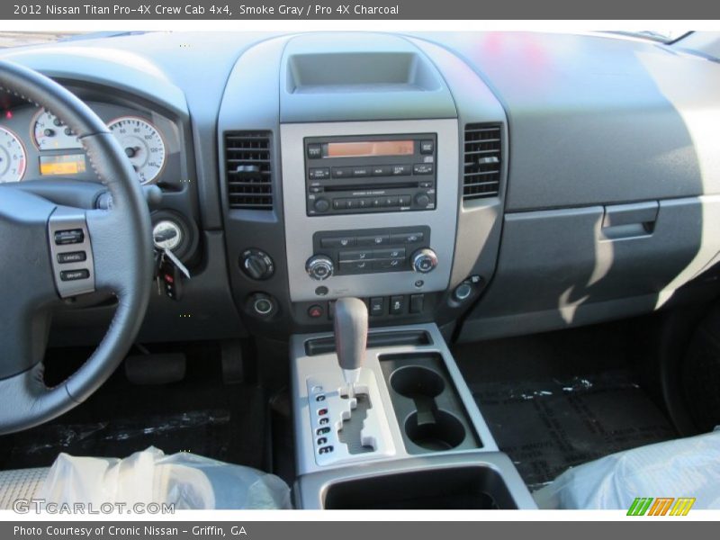 Smoke Gray / Pro 4X Charcoal 2012 Nissan Titan Pro-4X Crew Cab 4x4
