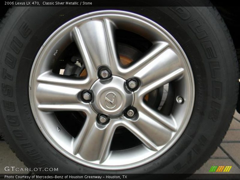 Classic Silver Metallic / Stone 2006 Lexus LX 470