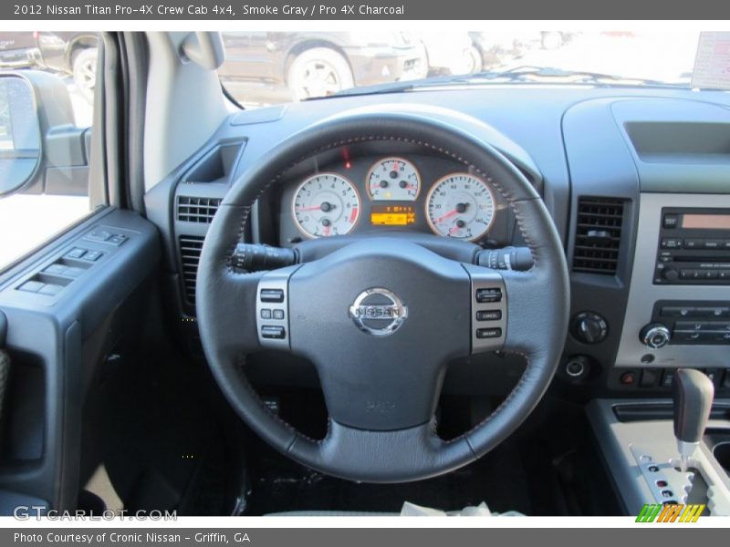 Smoke Gray / Pro 4X Charcoal 2012 Nissan Titan Pro-4X Crew Cab 4x4