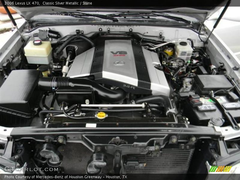 Classic Silver Metallic / Stone 2006 Lexus LX 470