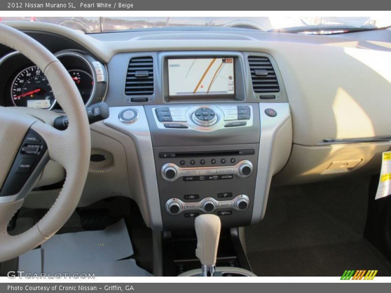 Pearl White / Beige 2012 Nissan Murano SL