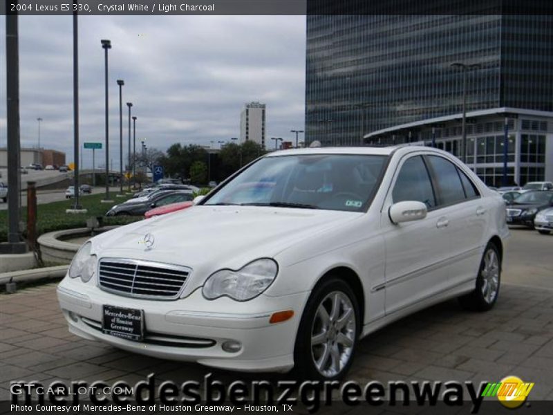Crystal White / Light Charcoal 2004 Lexus ES 330
