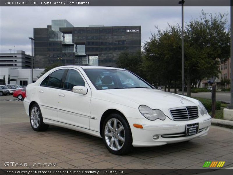 Crystal White / Light Charcoal 2004 Lexus ES 330